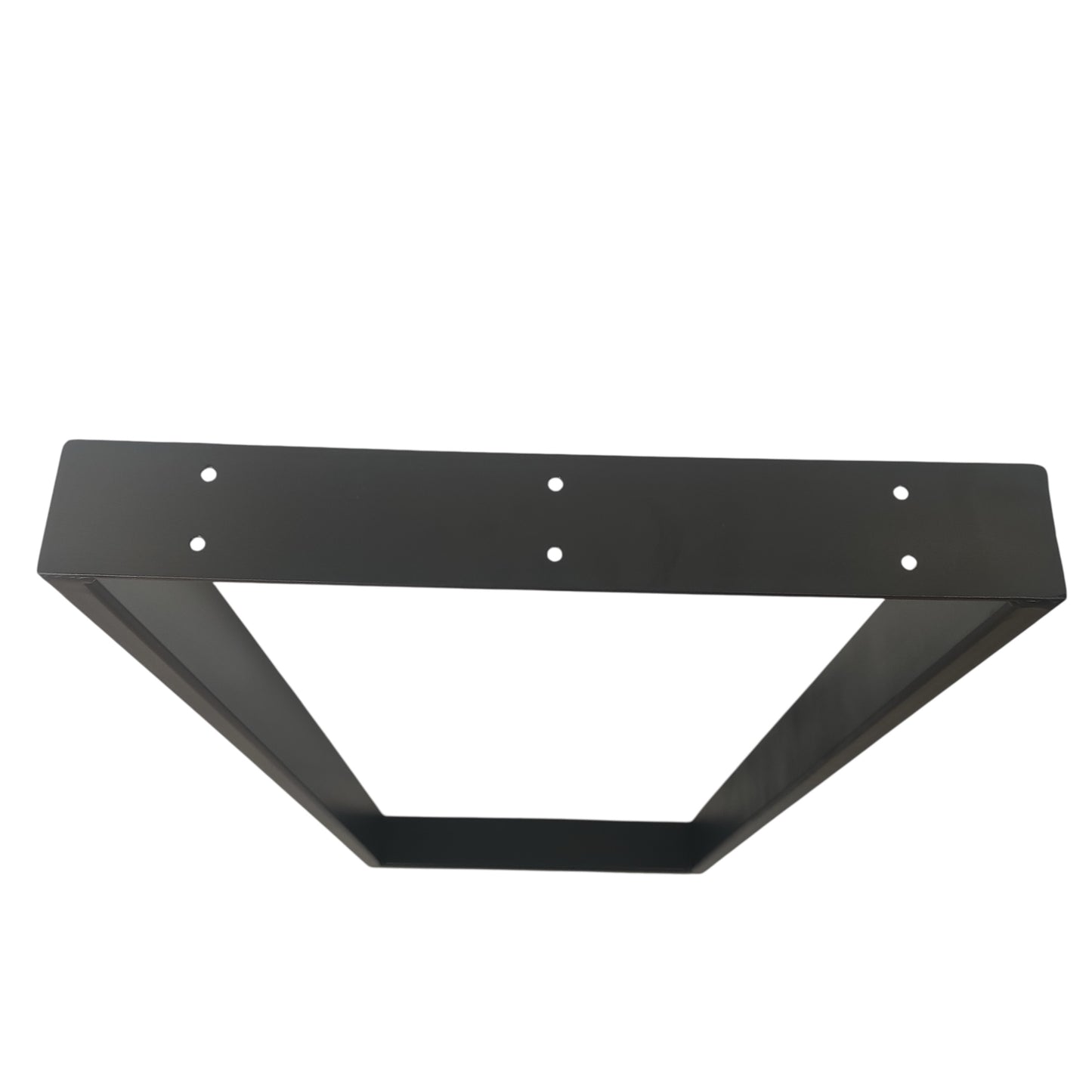 Tischkufe einzeln schwarz matt