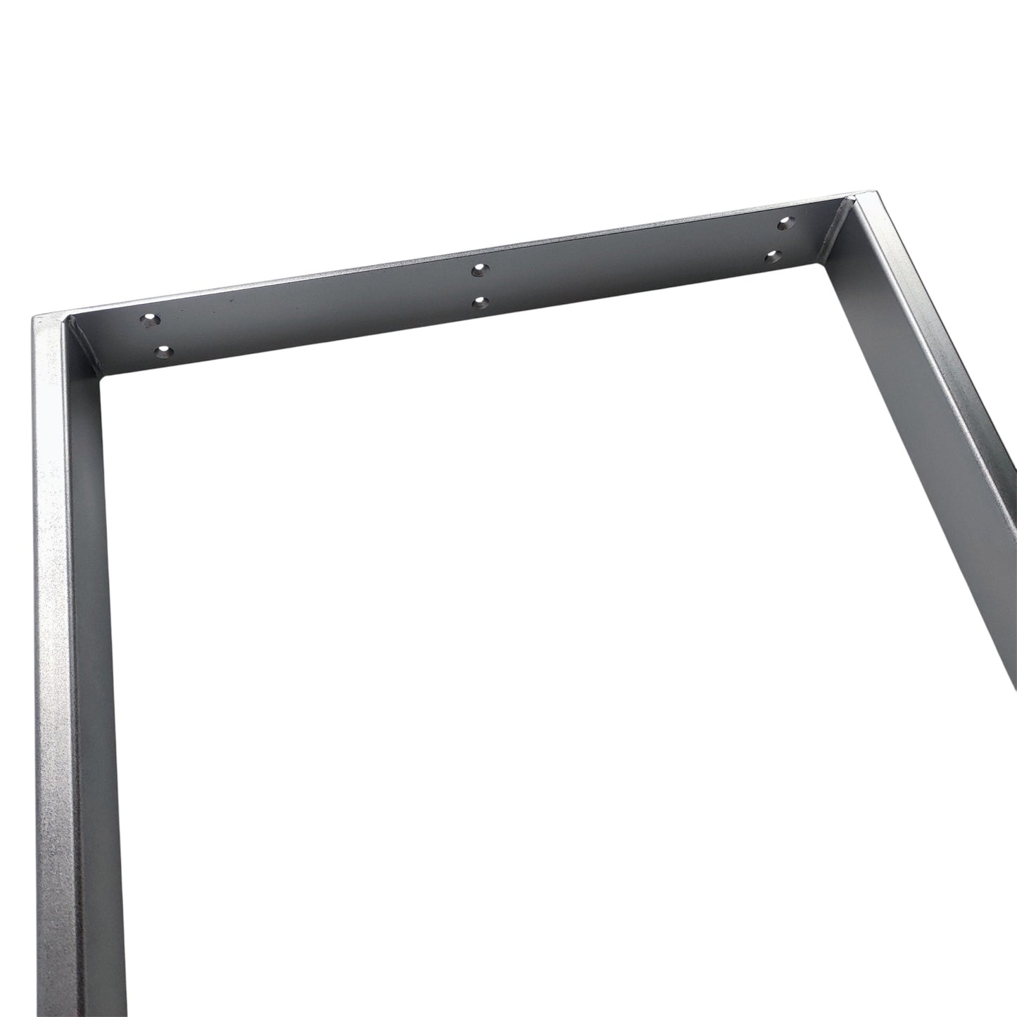 Tischkufe einzeln silber matt