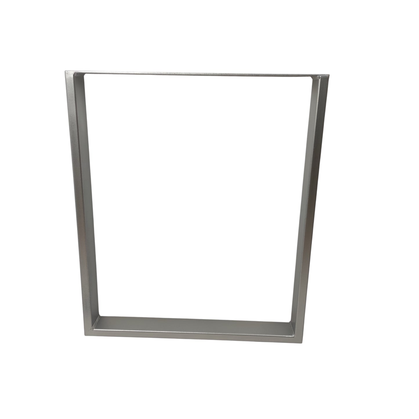 Tischkufe einzeln silber matt