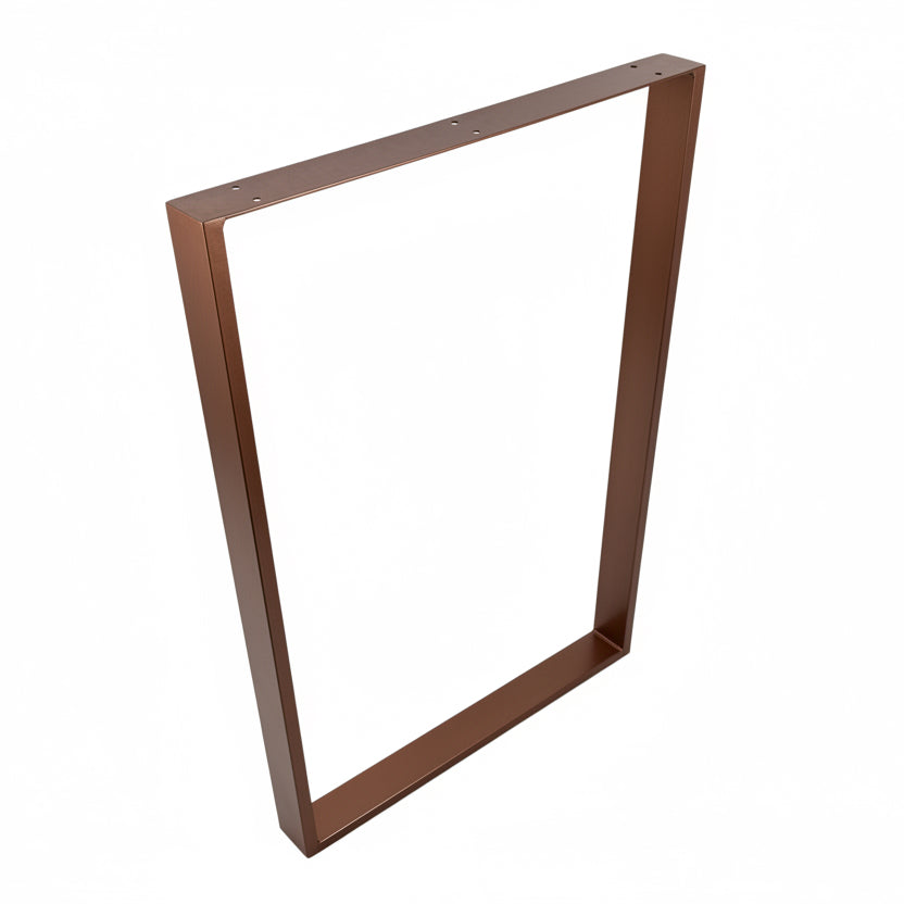 Tischkufe einzeln kupfer matt