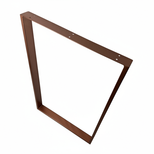 Tischkufe einzeln kupfer matt