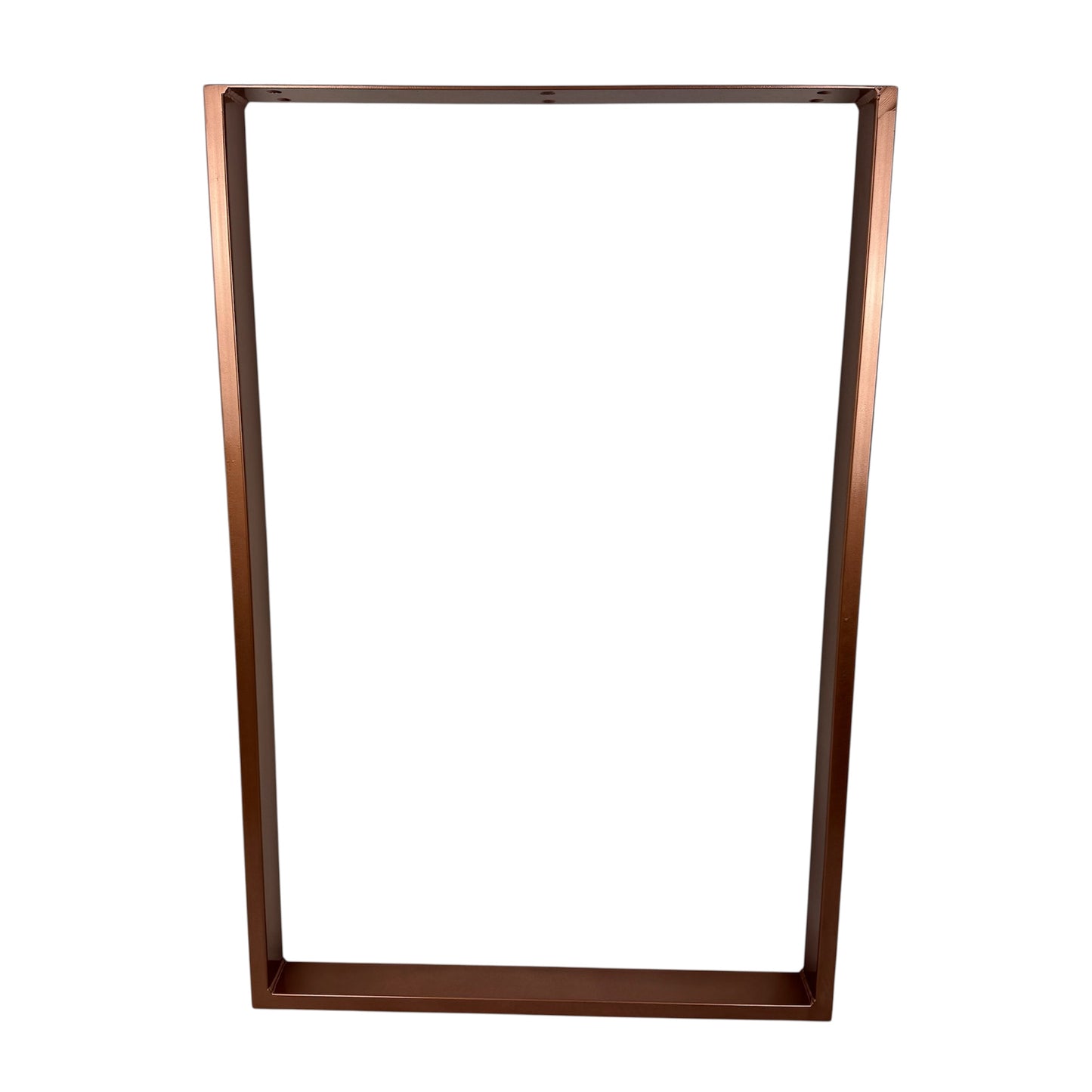 Tischkufen paarweise kupfer matt