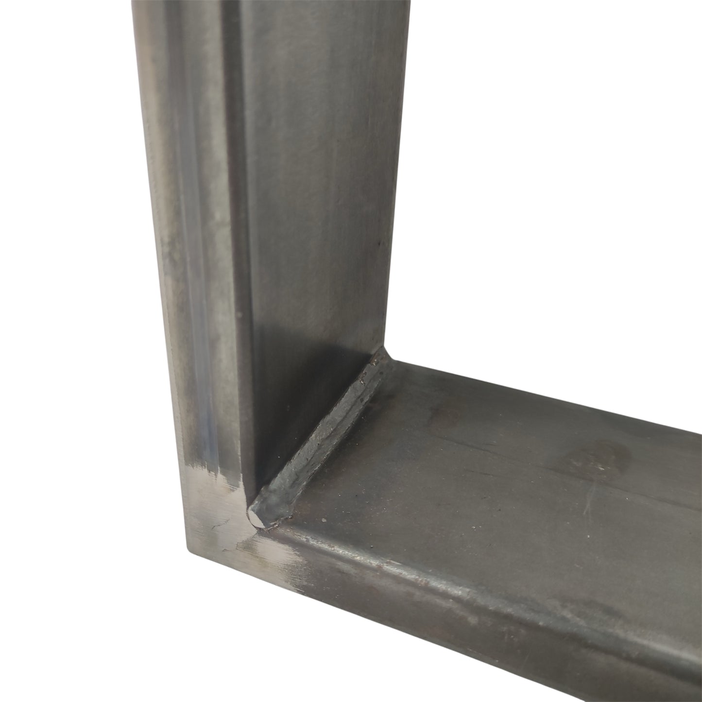 Tischkufen paarweise klarlack unlackierter Look breite Ausführung