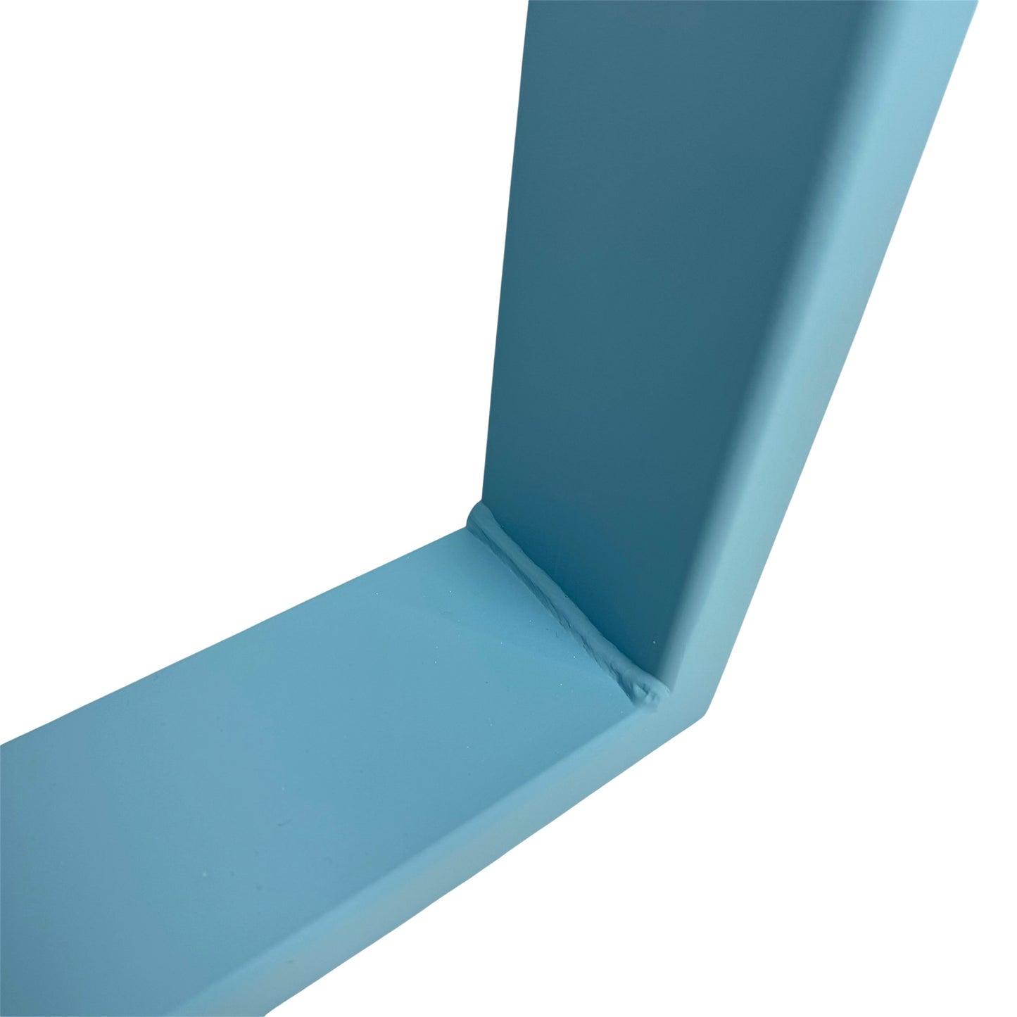 Tischkufe einzeln pastellblau matt