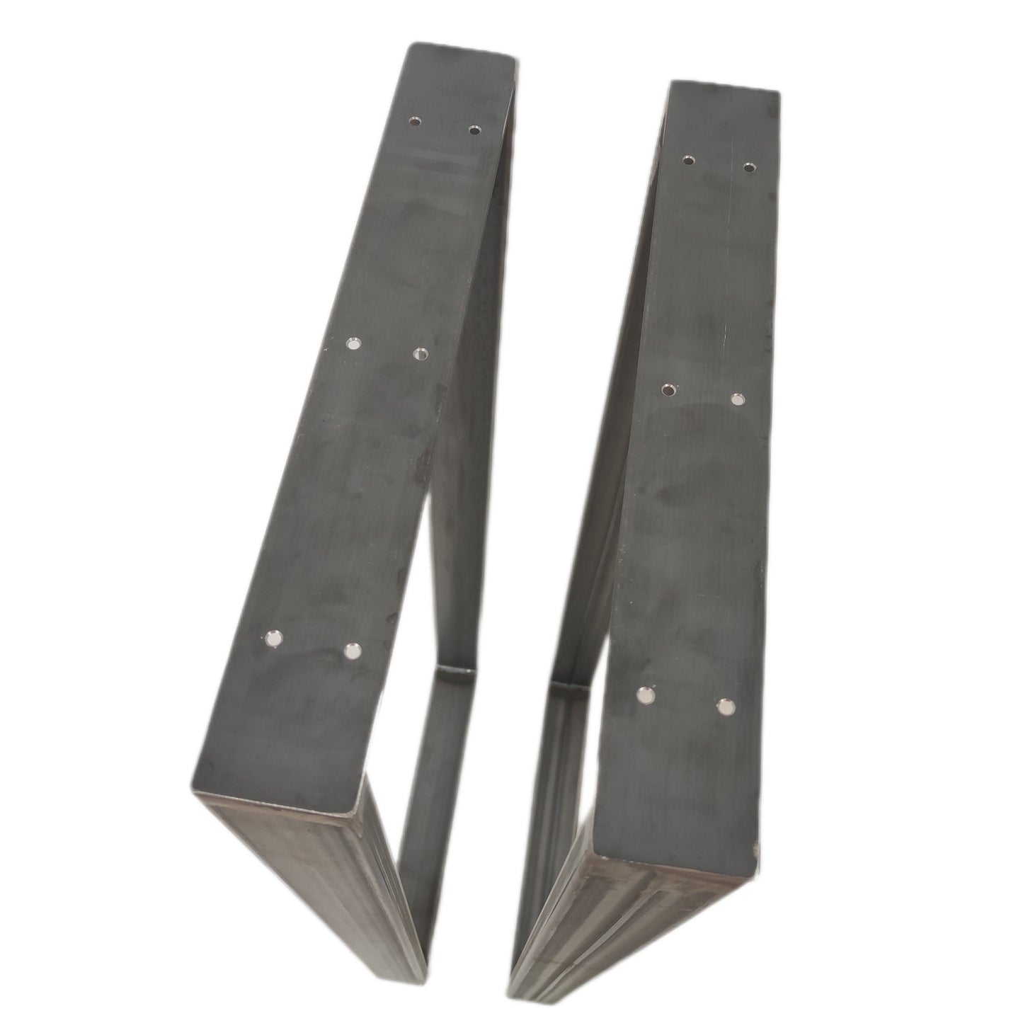 Tischkufen paarweise klarlack unlackierter Look