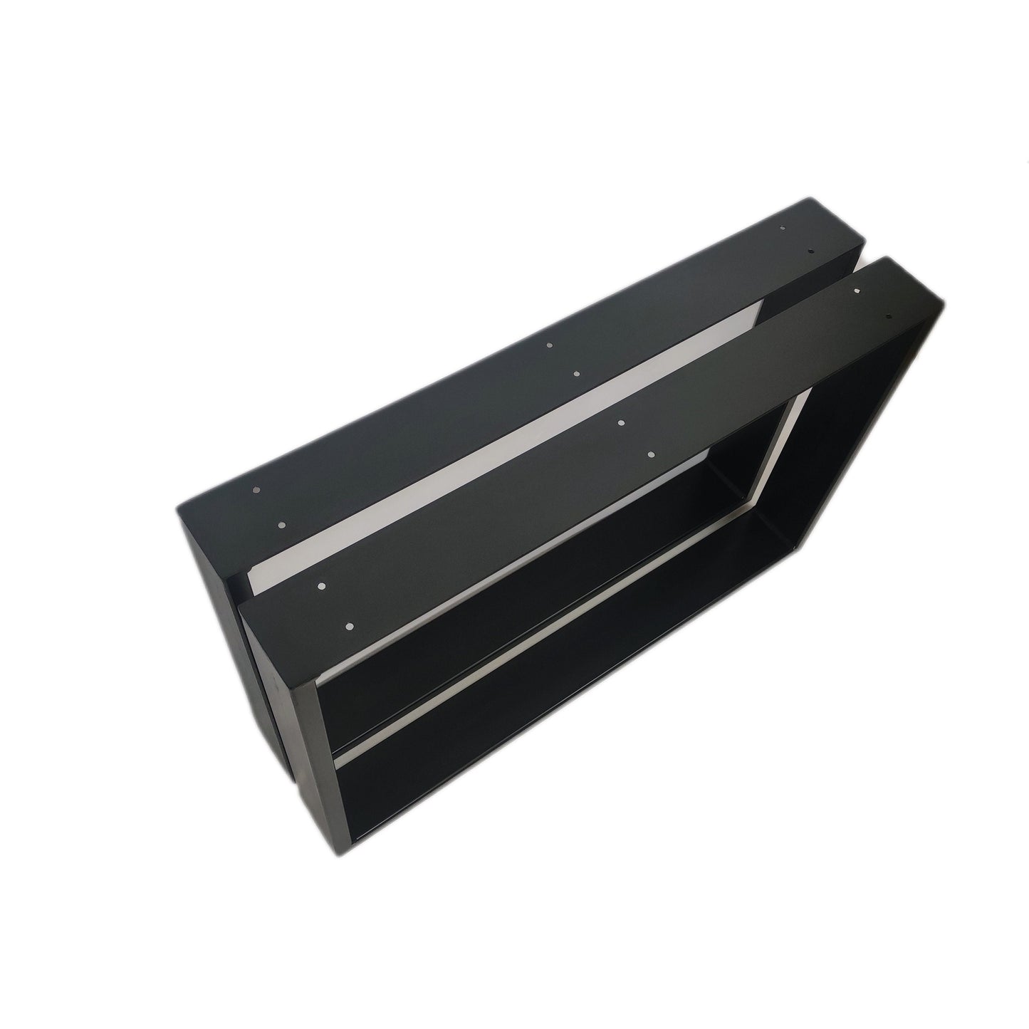 Tischkufen paarweise schwarz matt