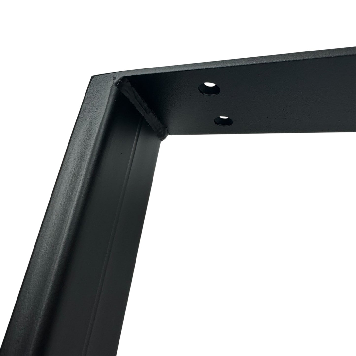 Tischkufen paarweise schwarz matt breite Ausführung