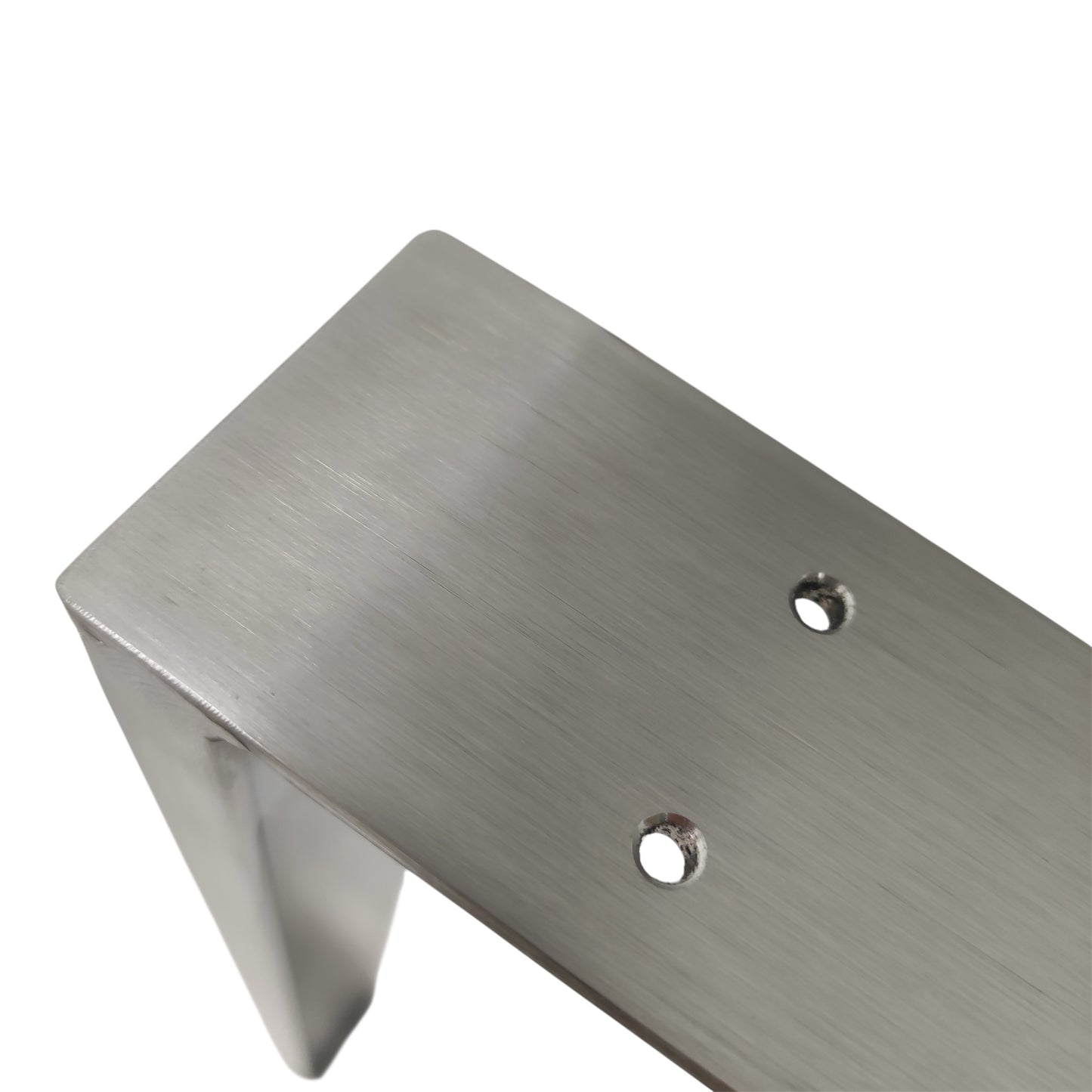 Tischkufen paarweise Edelstahl