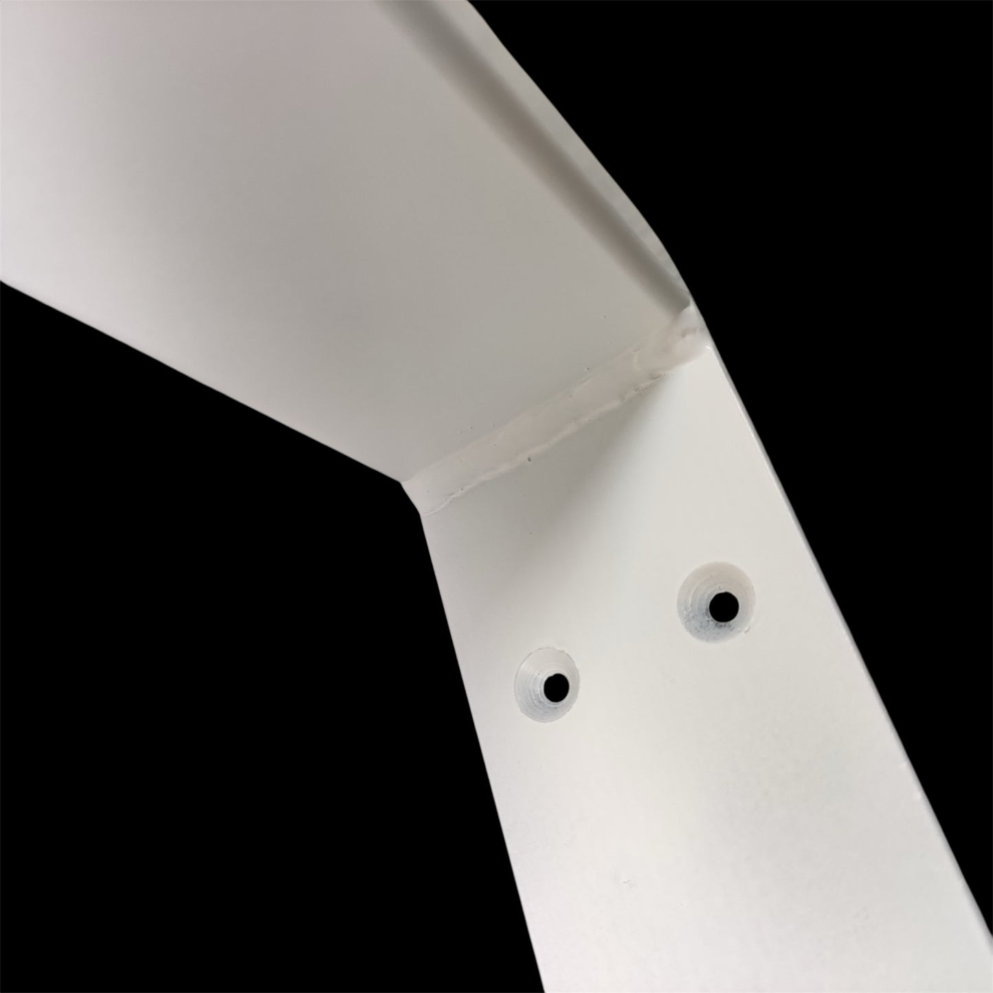 Tischkufen paarweise weiß matt