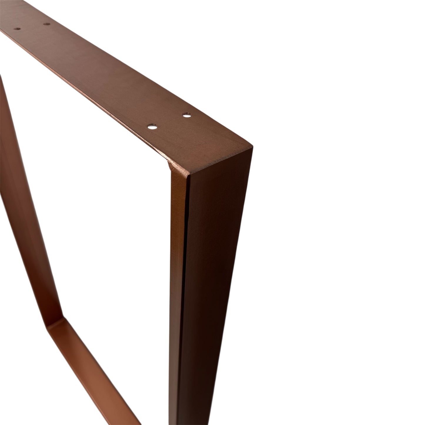 Tischkufe einzeln kupfer matt