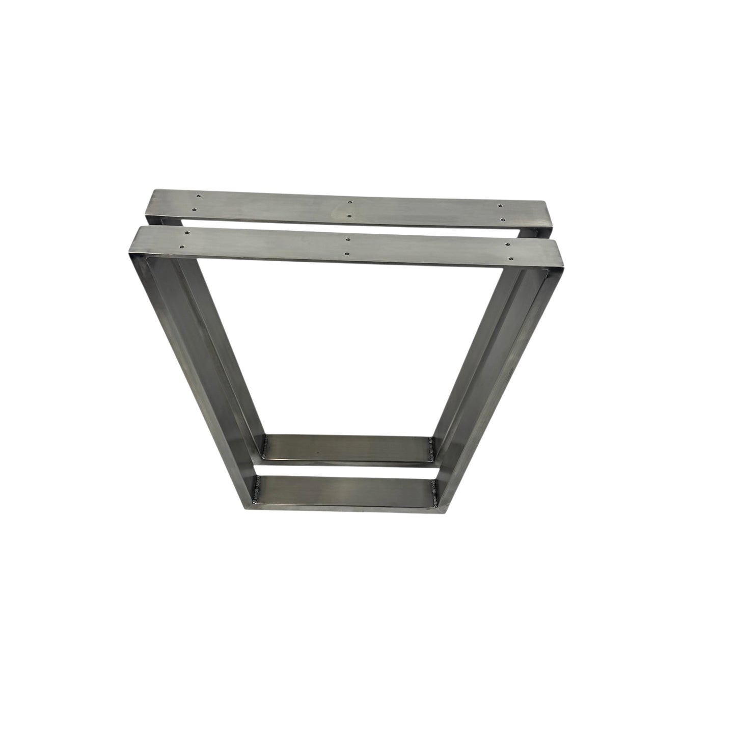 Tischbeine paarweise Edelstahl V-Form