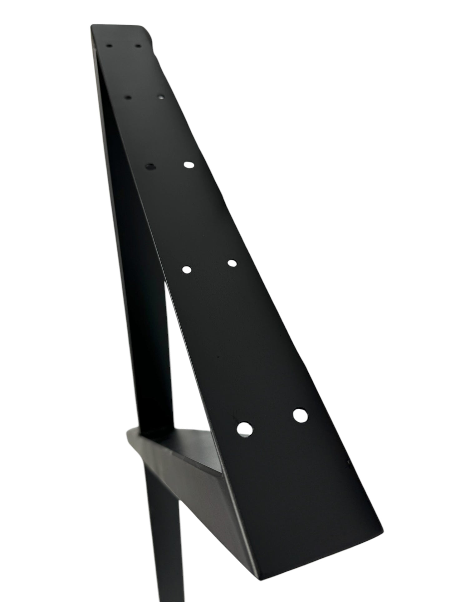 Tischbeine paarweise X-Form schwarz matt