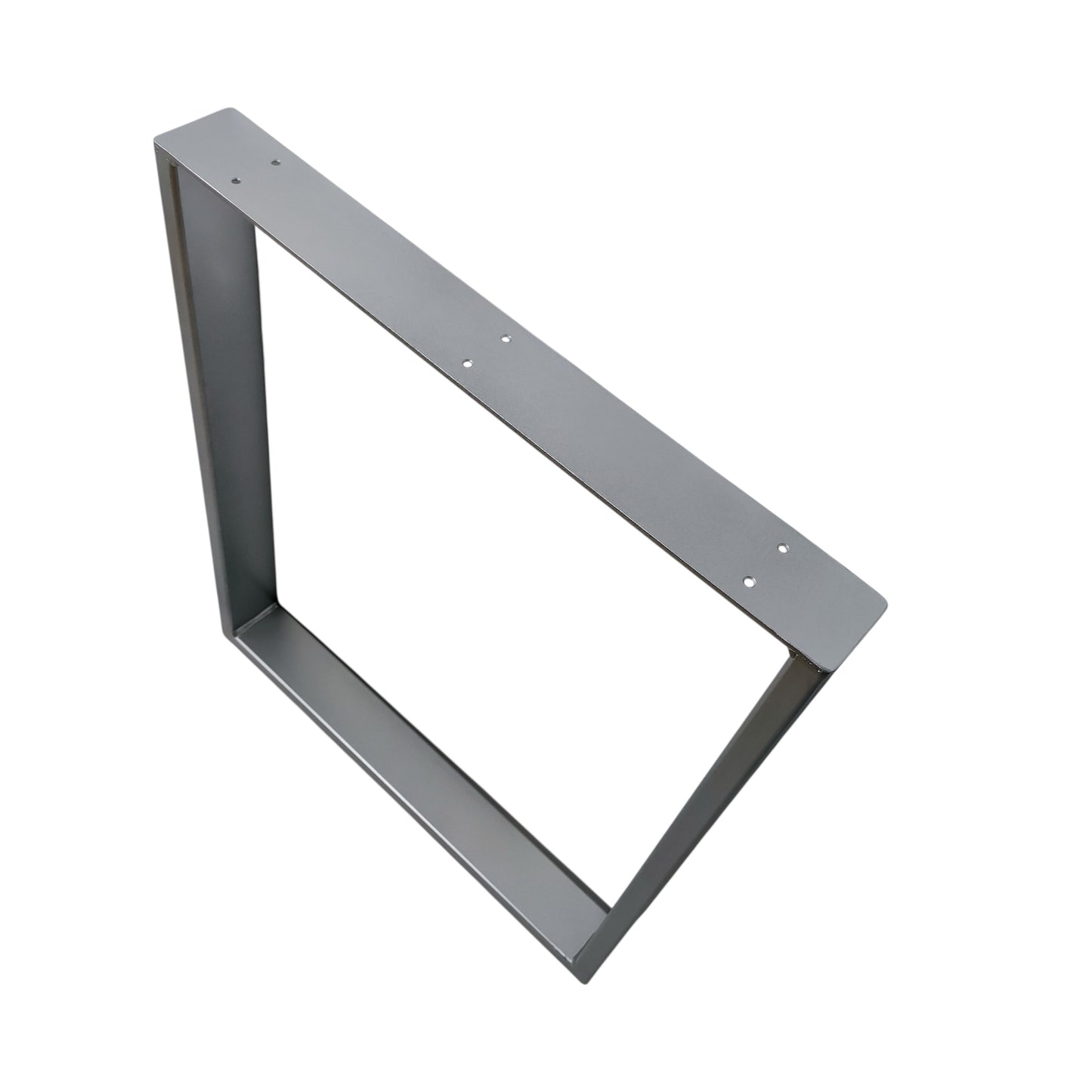 Tischkufe einzeln silber matt