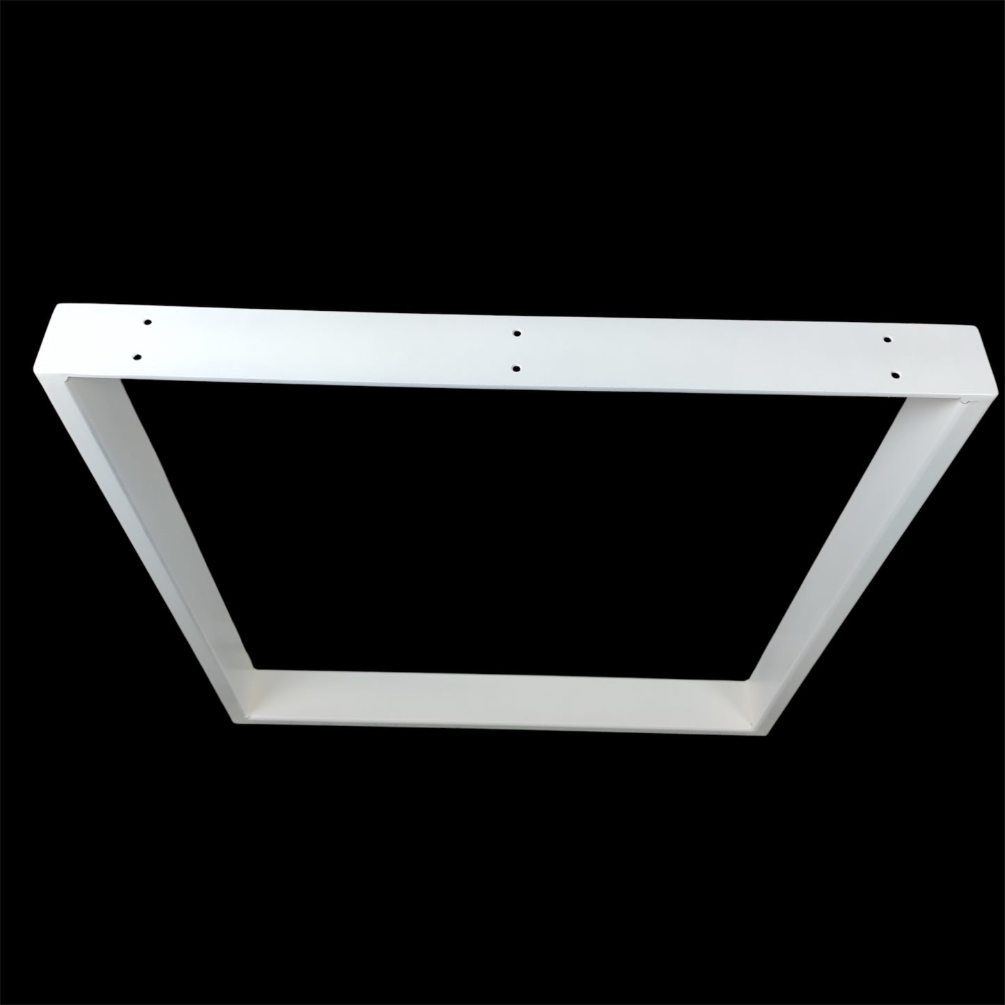 Tischkufe einzeln weiß matt