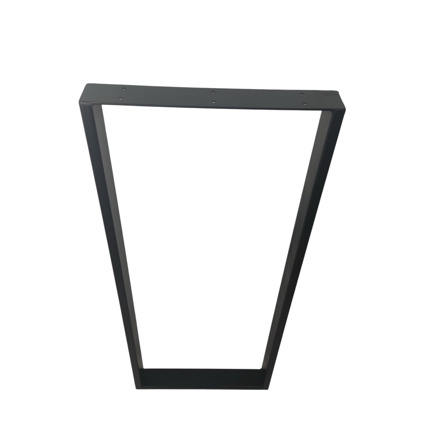 Tischkufe einzeln schwarz matt